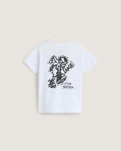 Vans Little Kids Stomper T-Shirt in White