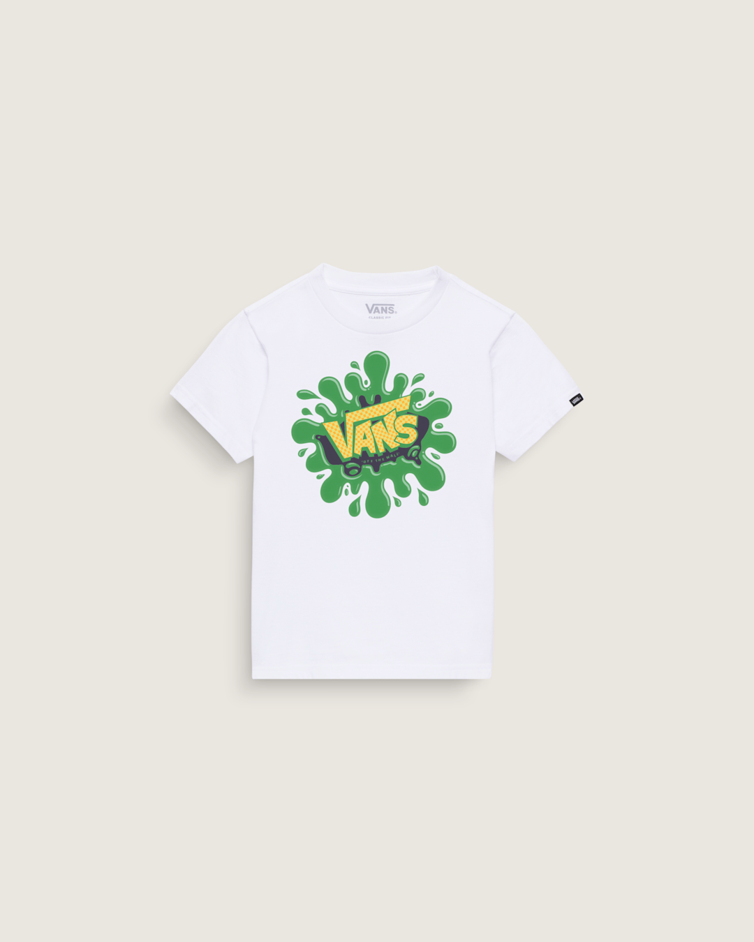 Vans Little Kids Splat T-Shirt in White