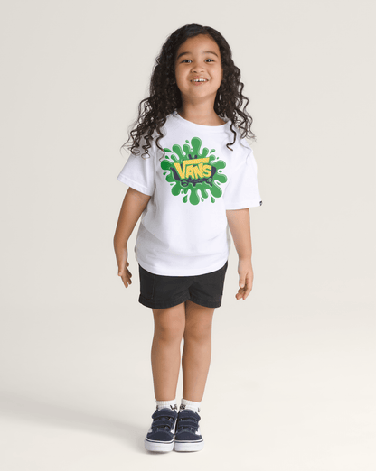 Vans Little Kids Splat T-Shirt in White