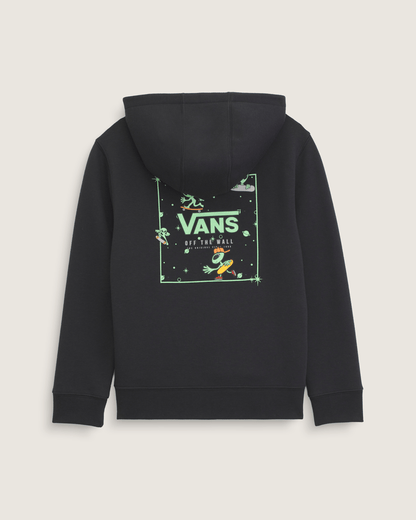 Vans Little Kids Zero Gravity Pullover Hoodie in Black