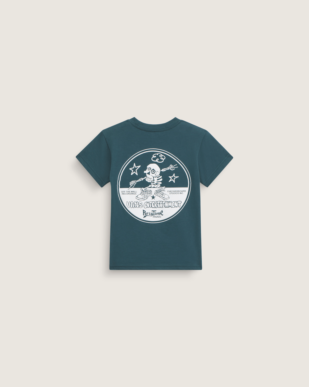 Vans Little Kids Vans Entertainment T-Shirt in Mossy Olive Green