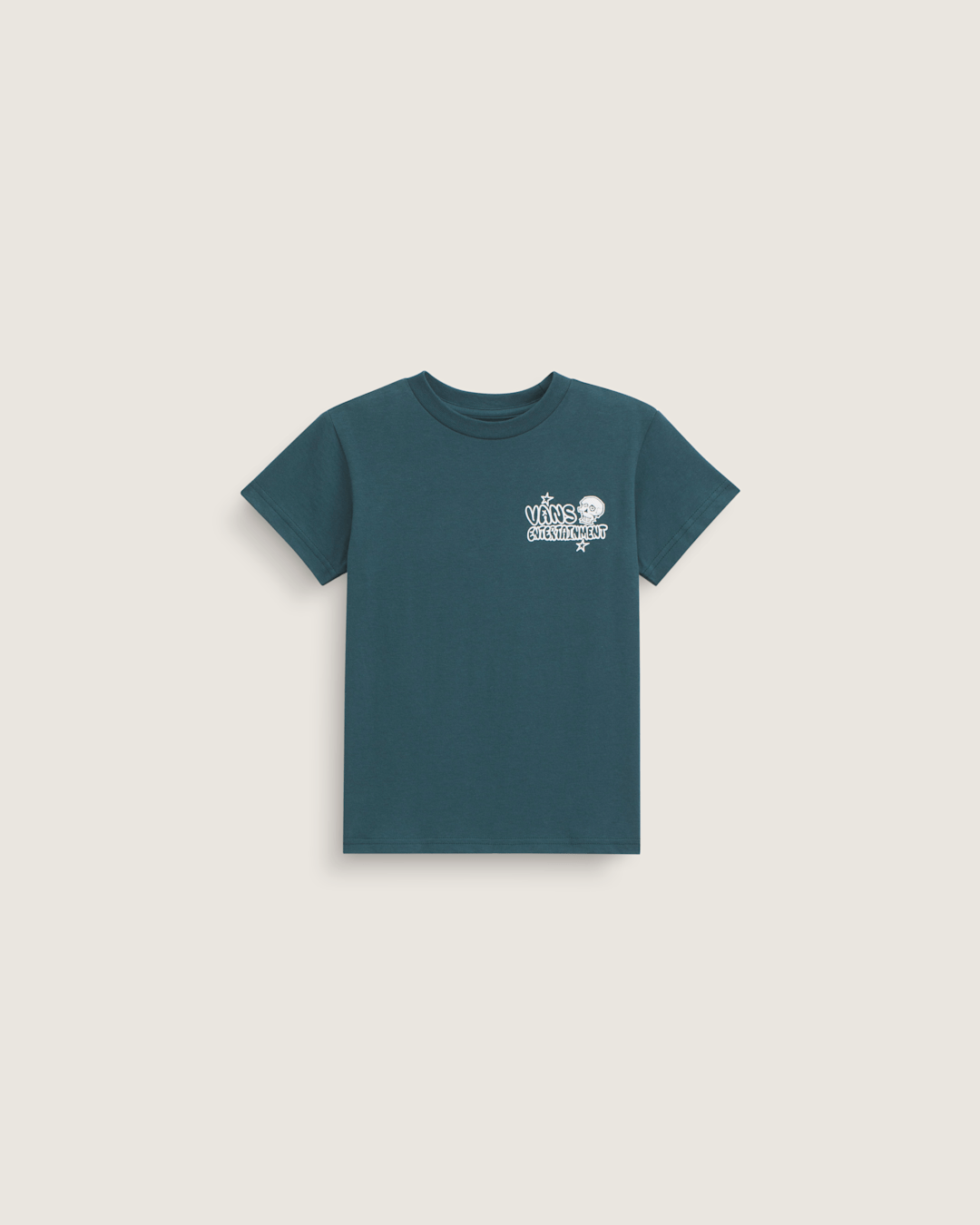 Vans Little Kids Vans Entertainment T-Shirt in Mossy Olive Green