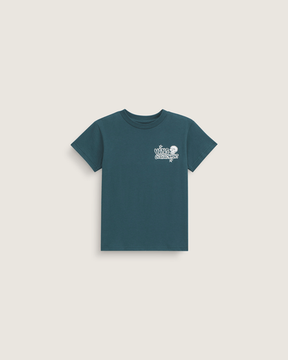Vans Little Kids Vans Entertainment T-Shirt in Mossy Olive Green