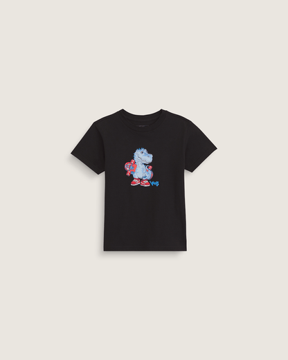 Vans Little Kids Prehistoric Skater T-Shirt in Black