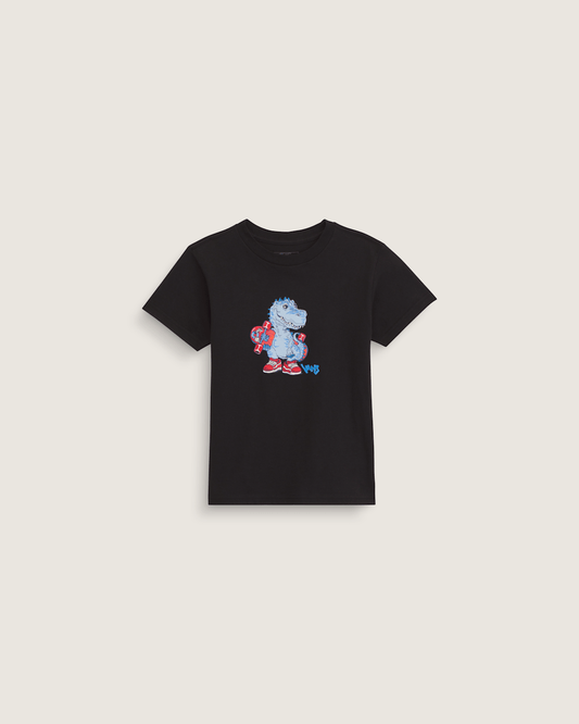 Vans Little Kids Prehistoric Skater T-Shirt in Black
