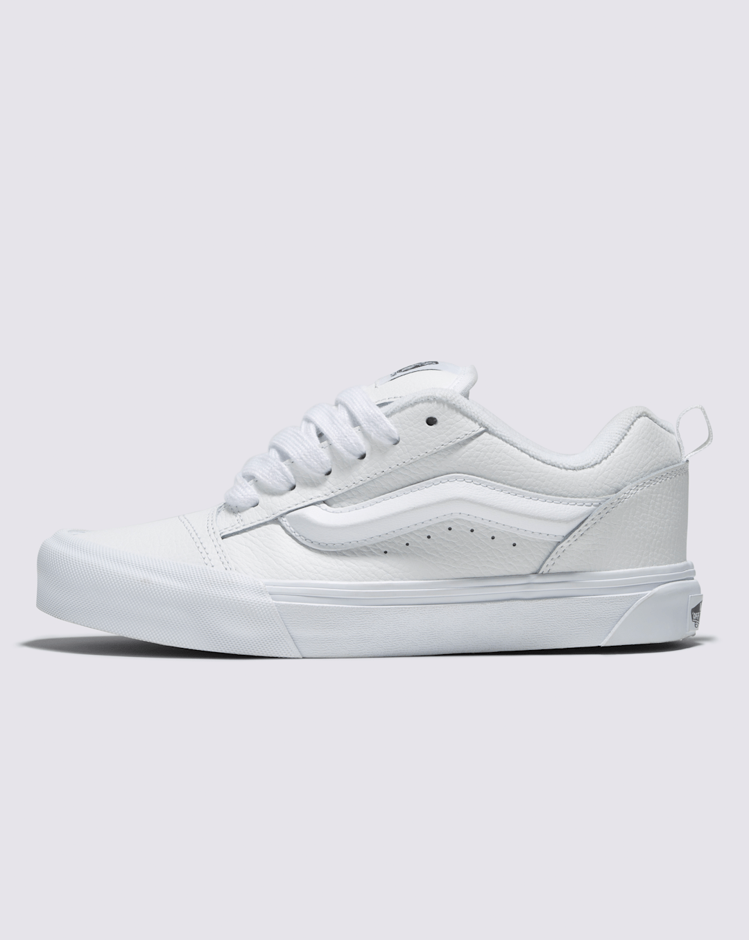 Vans Knu Skool Shoe in True White
