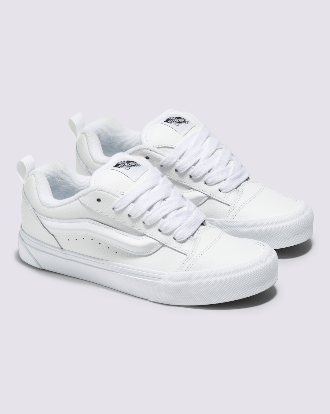 Vans Knu Skool Shoe in True White