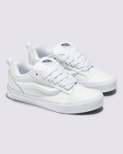 Vans Knu Skool Shoe in True White