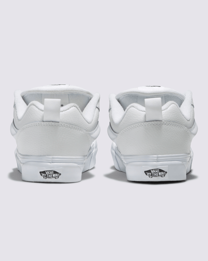 Vans Knu Skool Shoe in True White