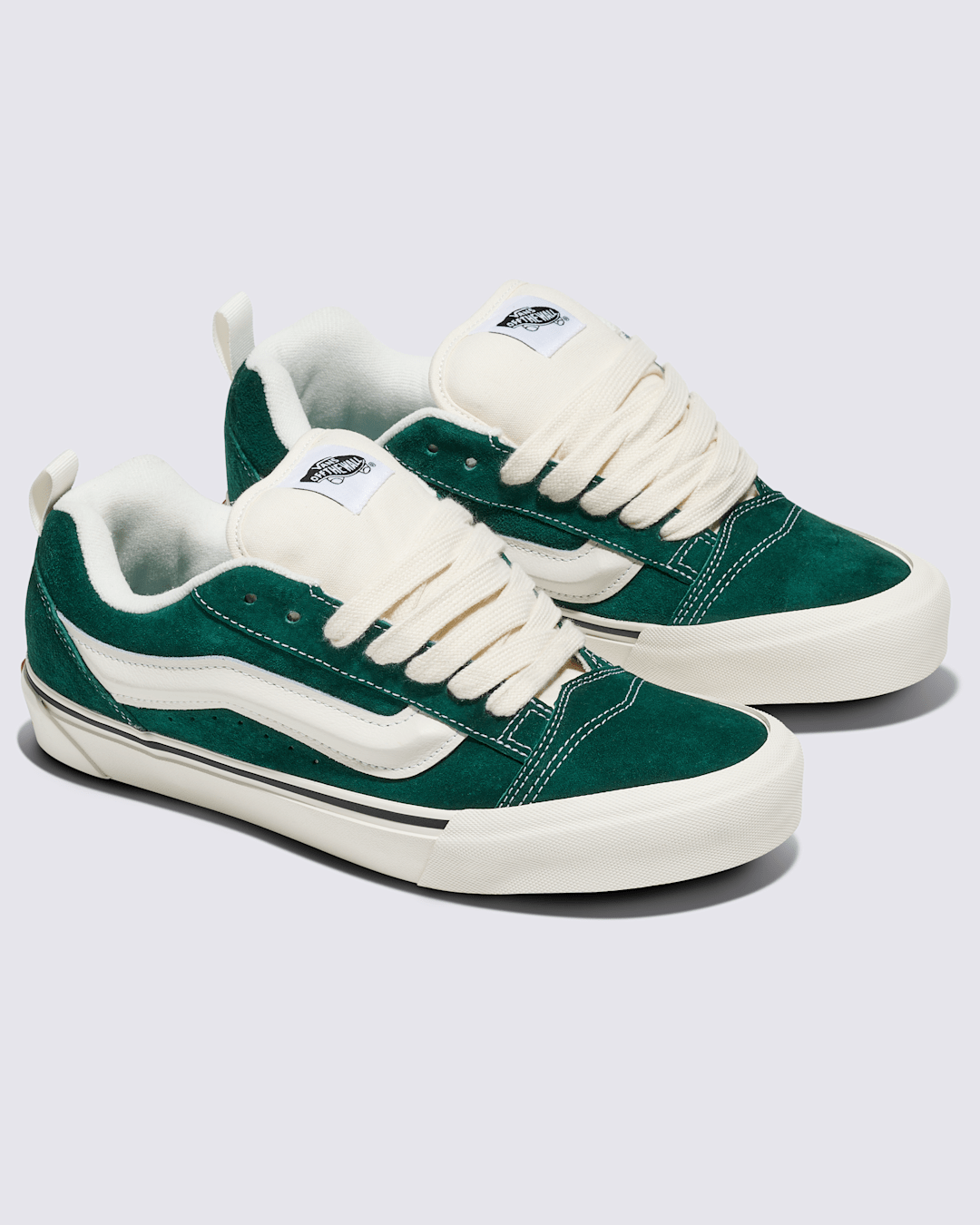 Vans Knu Skool Shoe in Green