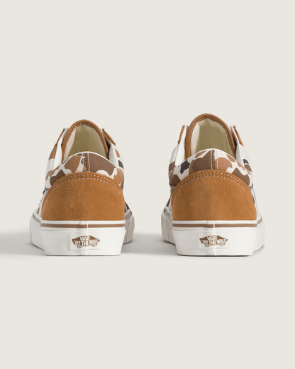 Vans Old Skool Shoe in Camo Brown