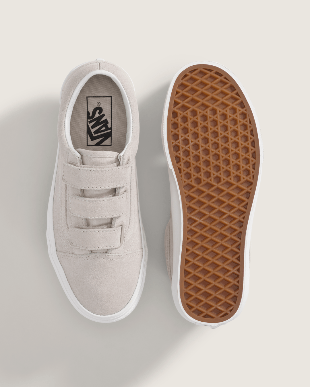 Vans Old Skool V Shoe in Mushroom Grey