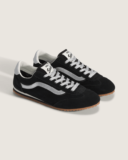 Vans Super Lowpro Shoe in Black / Silver Grey