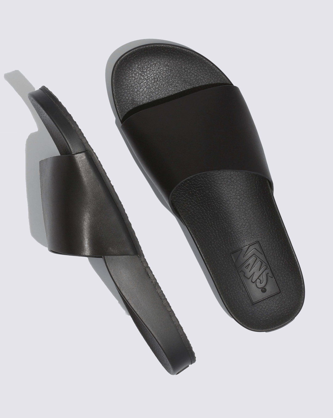 Vans Decon Slide Leather Black Surf Sandals