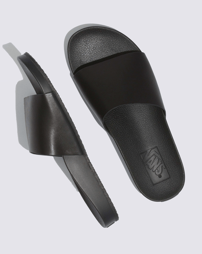 Vans Decon Slide Leather Black Surf Sandals