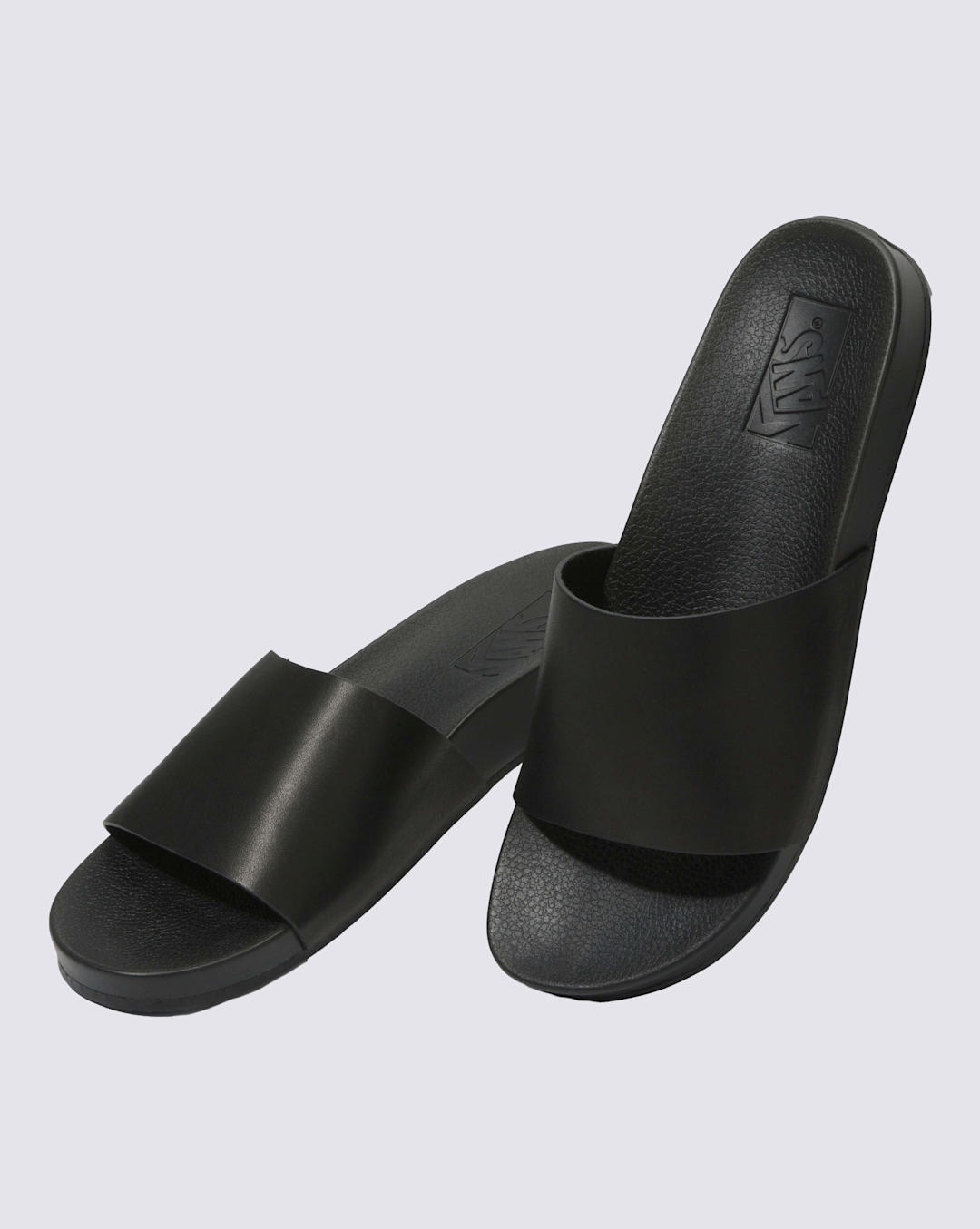 Vans Decon Slide Leather Black Surf Sandals