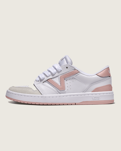 Vans Lowland 2.0 Shoe in White / Sepia Rose Pink