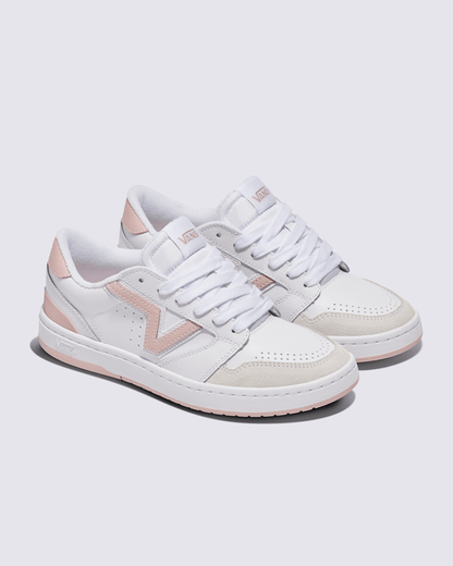 Vans Lowland 2.0 Shoe in White / Sepia Rose Pink