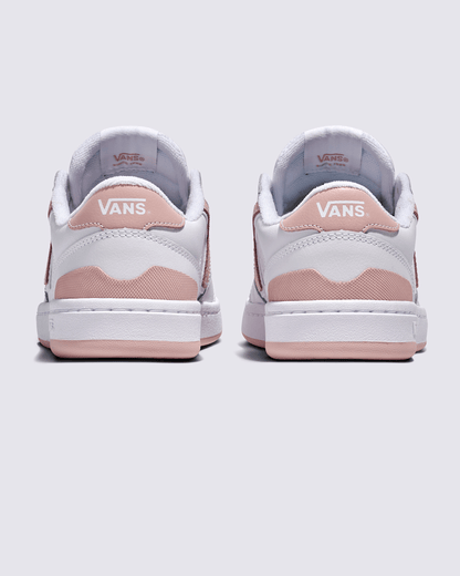 Vans Lowland 2.0 Shoe in White / Sepia Rose Pink