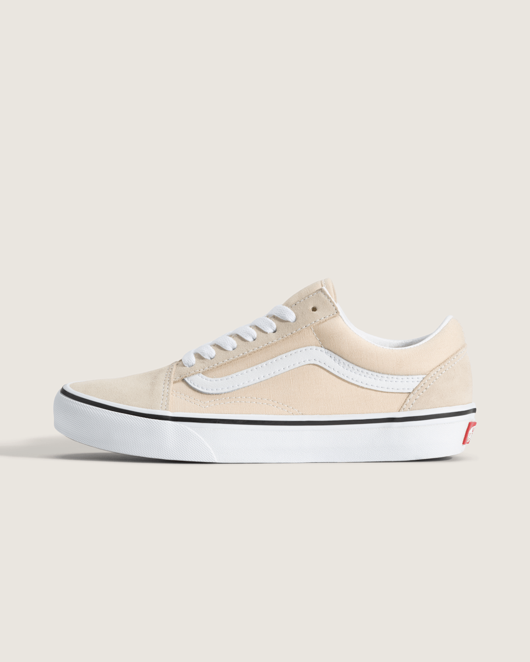 Vans Old Skool Shoe in Creme Brule Beige