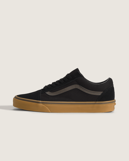 Vans Old Skool Gum Shoe in Black