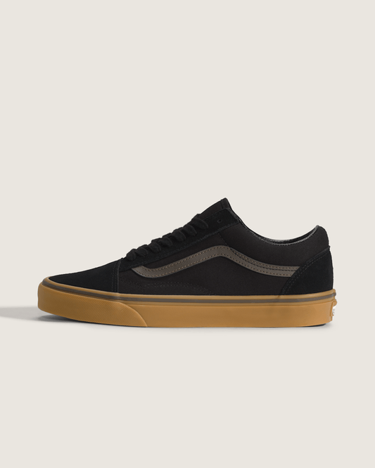 Vans Old Skool Gum Shoe in Black