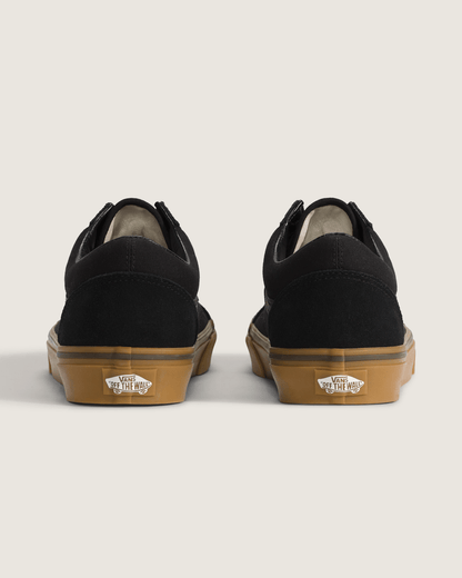 Vans Old Skool Gum Shoe in Black
