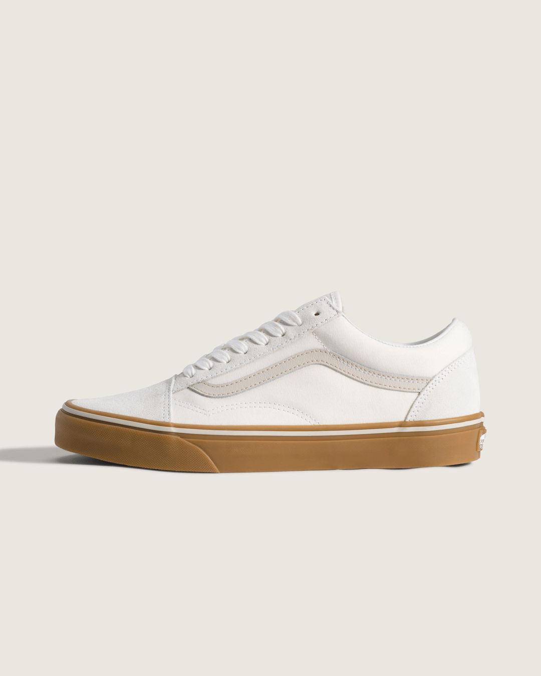 Vans Old Skool Gum Shoe in White