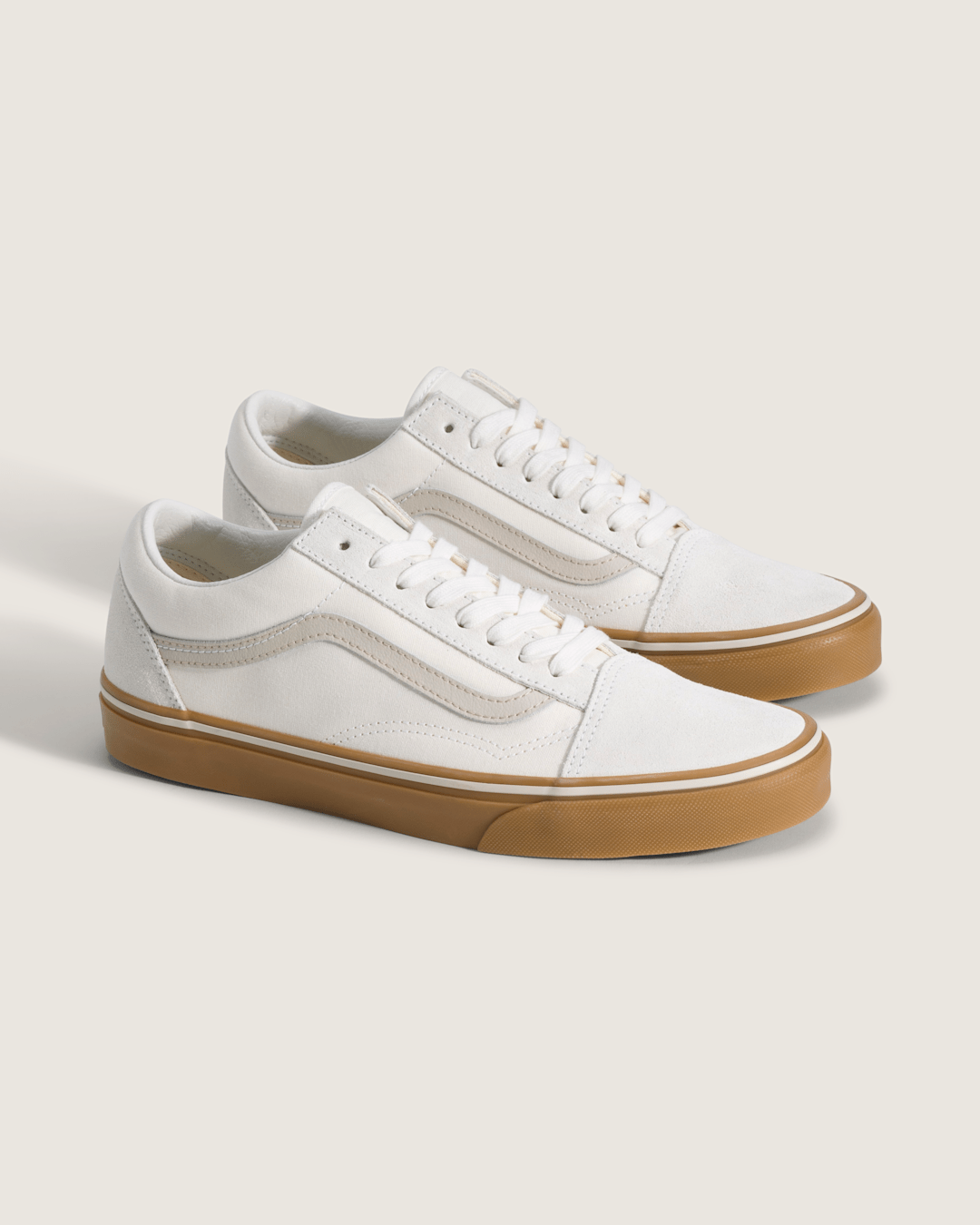 Vans Old Skool Gum Shoe in White