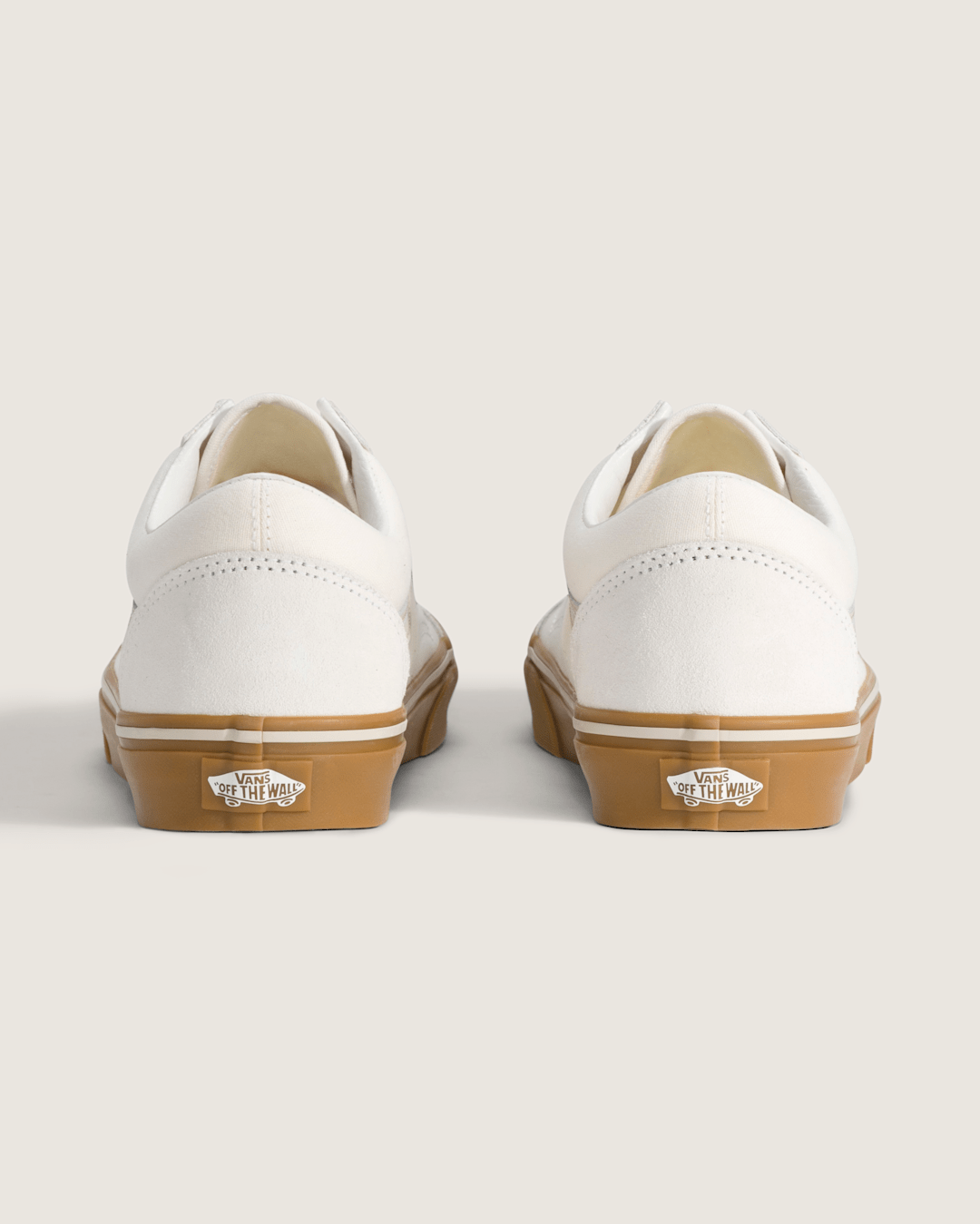 Vans Old Skool Gum Shoe in White