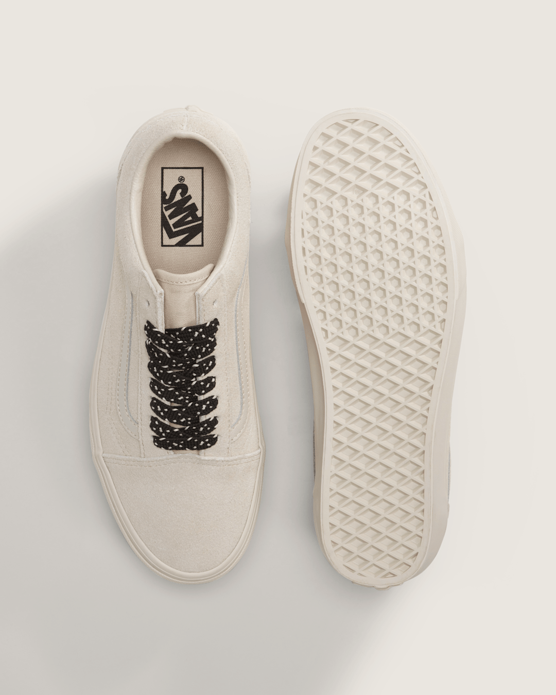 Vans Old Skool Shoe in Taupe Beige