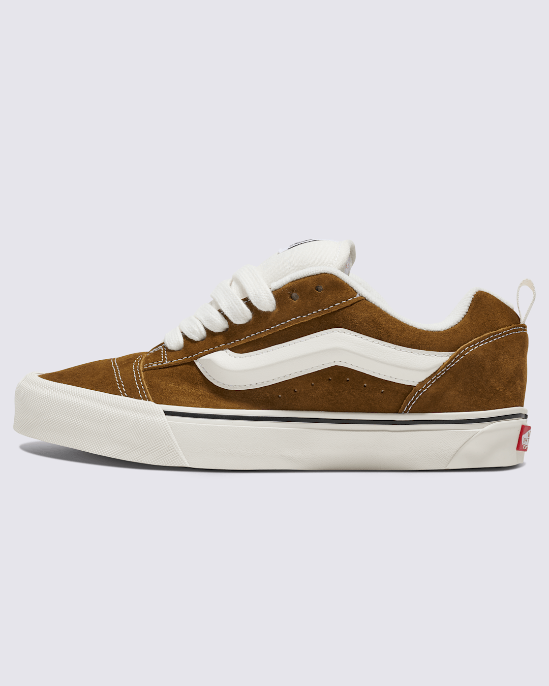 Vans Knu Skool Shoe in Brown