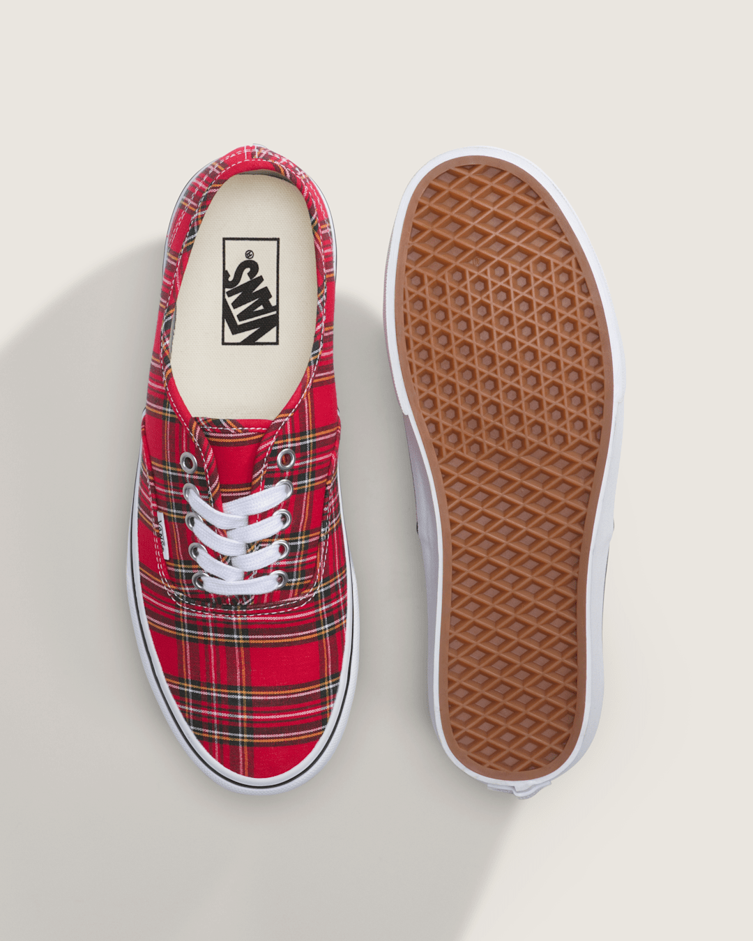 Vans Authentic Shoe in Red